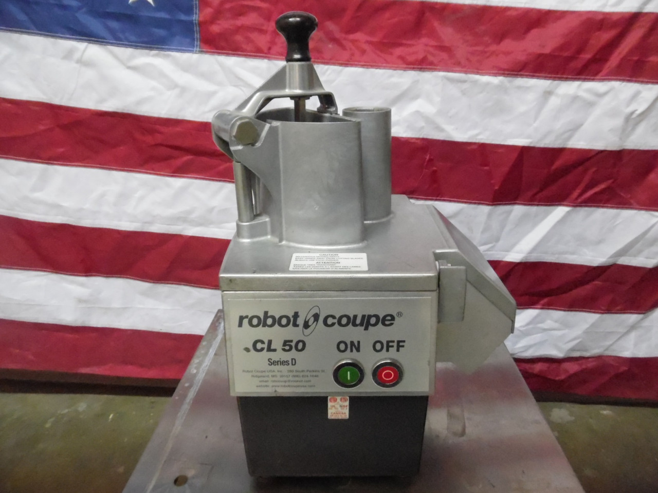 Robot Coupe CL50 Seies 115V Food Processor Copper Cutter