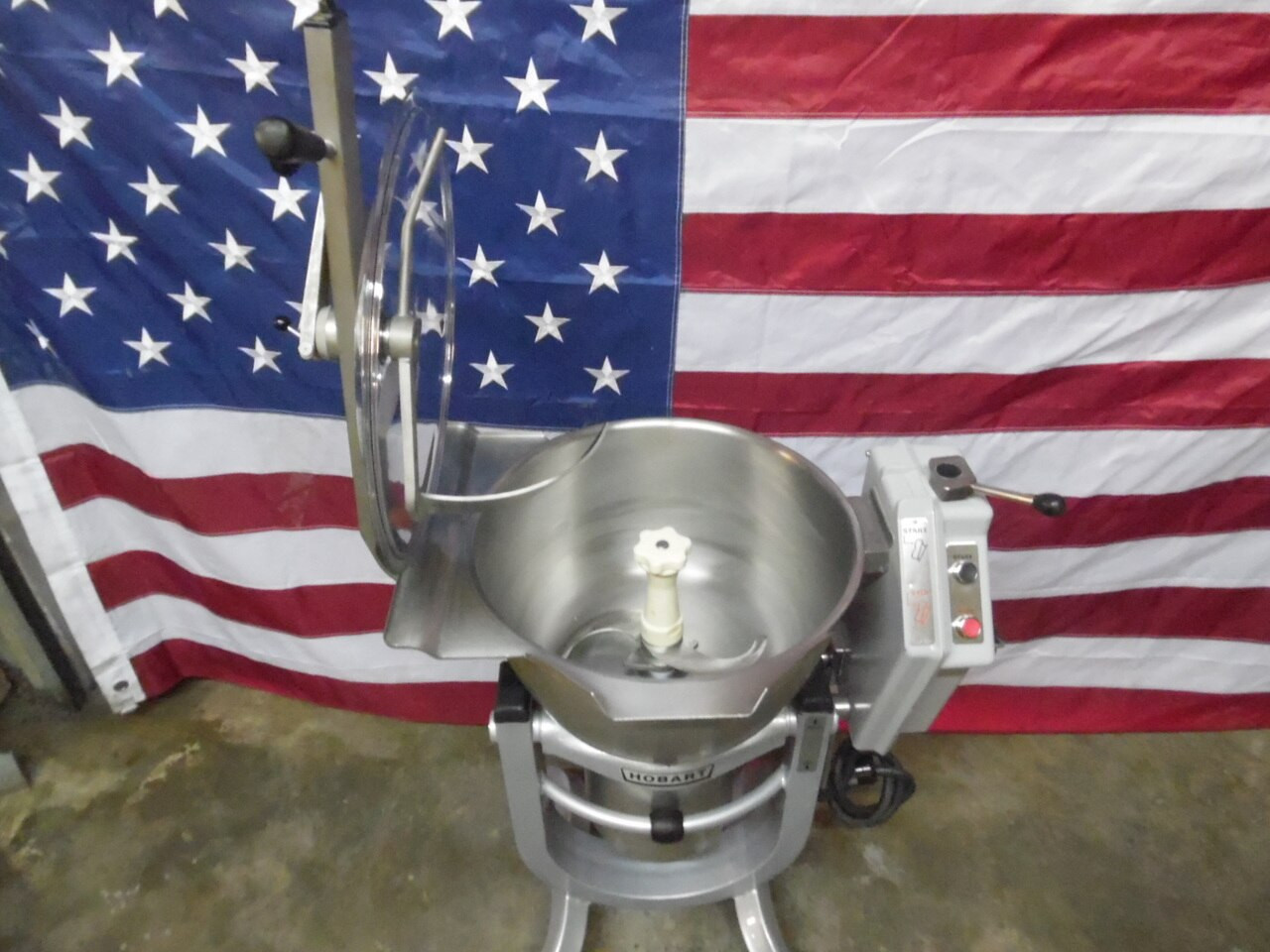 Hobart HCM-450 VCM Vertical Chopper Cutter Mixer 5HP Hummus Setup