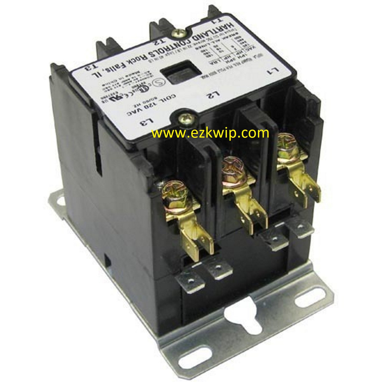 Cleveland KE603902-7 Contactor, 120V, 50/60HZ, 30A, 3 Pole