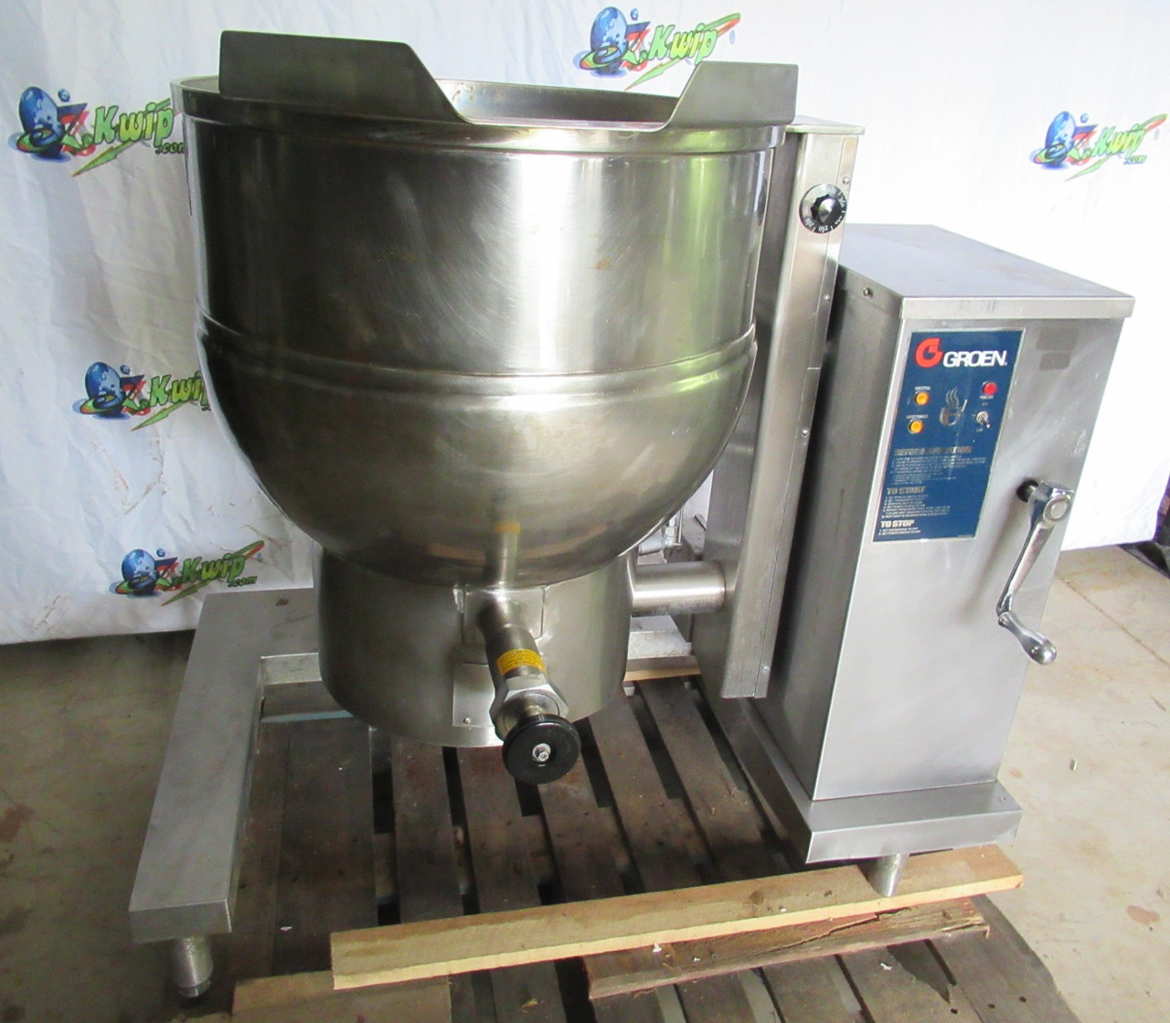 STEAM JACKETED KETTLE - 50 gal (225 liters) | Indian Business Portal