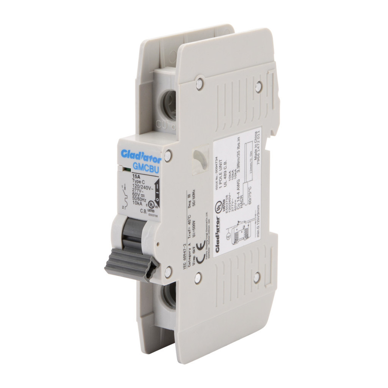 Baxter OV500 01-1000V6-00291 Circuit Breaker, Single Pole, 13A, 277V