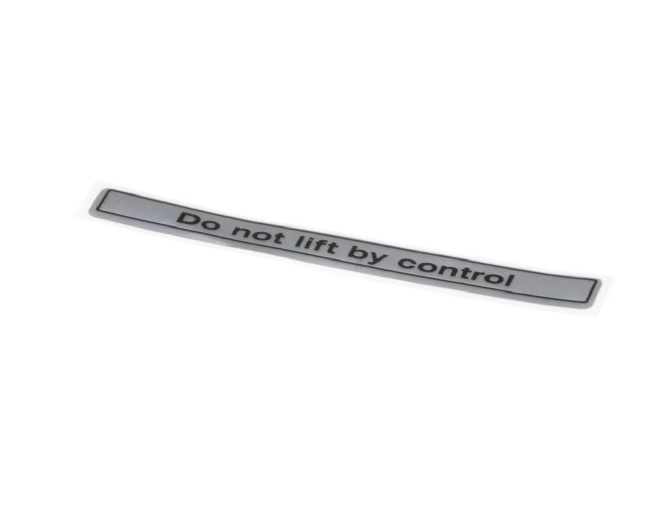 Hobart LABEL, SLICER LIFTING MESSAGE 916957-00050