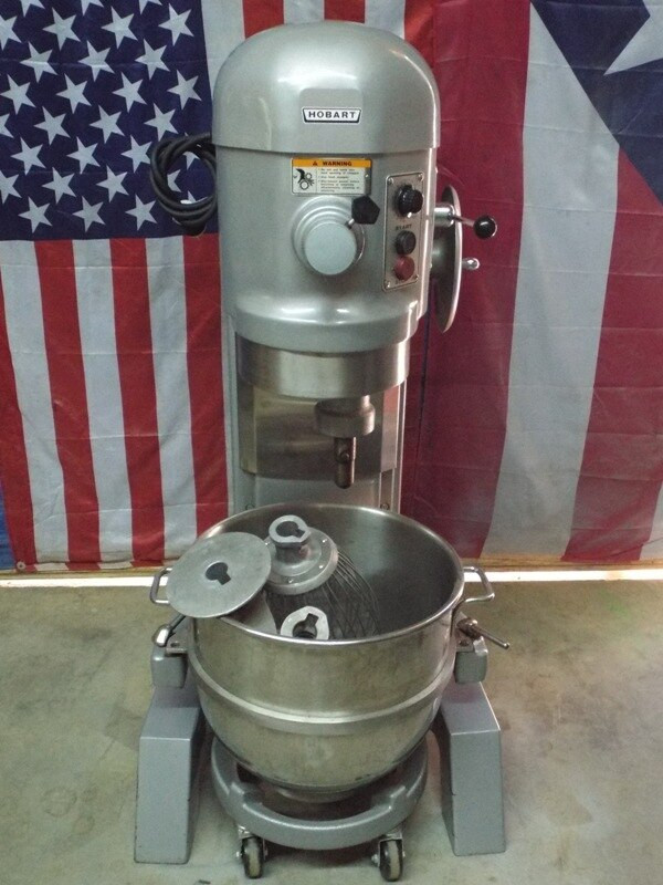 Hobart 60 Qt Dough Bakery Pizza Mixer H600T 208-240V 1 Phase