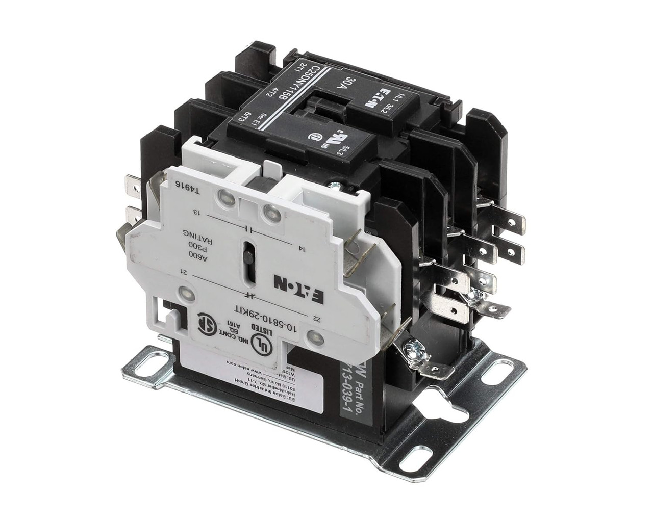 Hobart 00-087713-030-1 Contactor, 208-240 Volt Coil, 40 Amp, 3 Pole