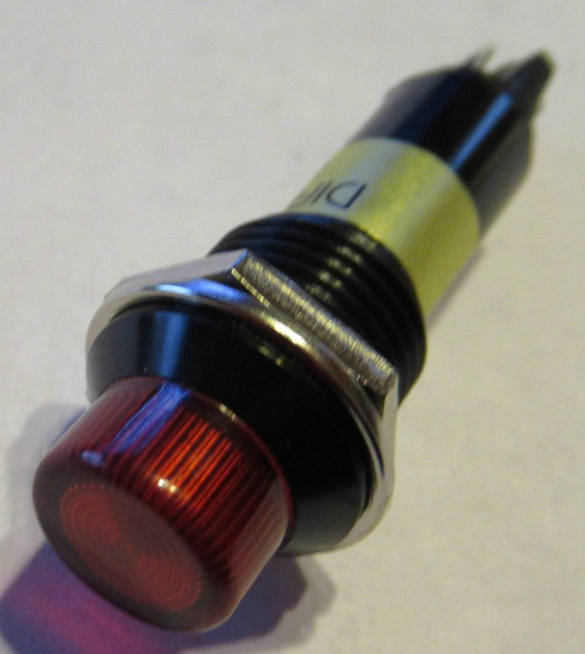 LED Panel Mount Indicators Red 6 Volt