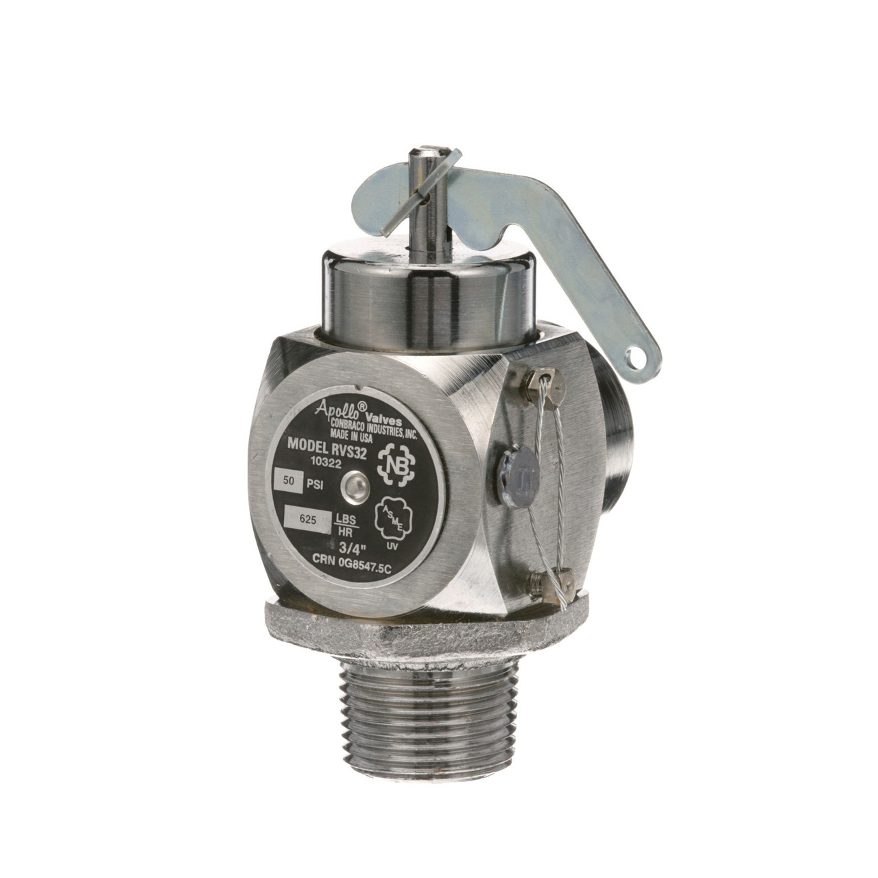 Crown Soutbend 3529-1 Relief Valve, 50 PSI