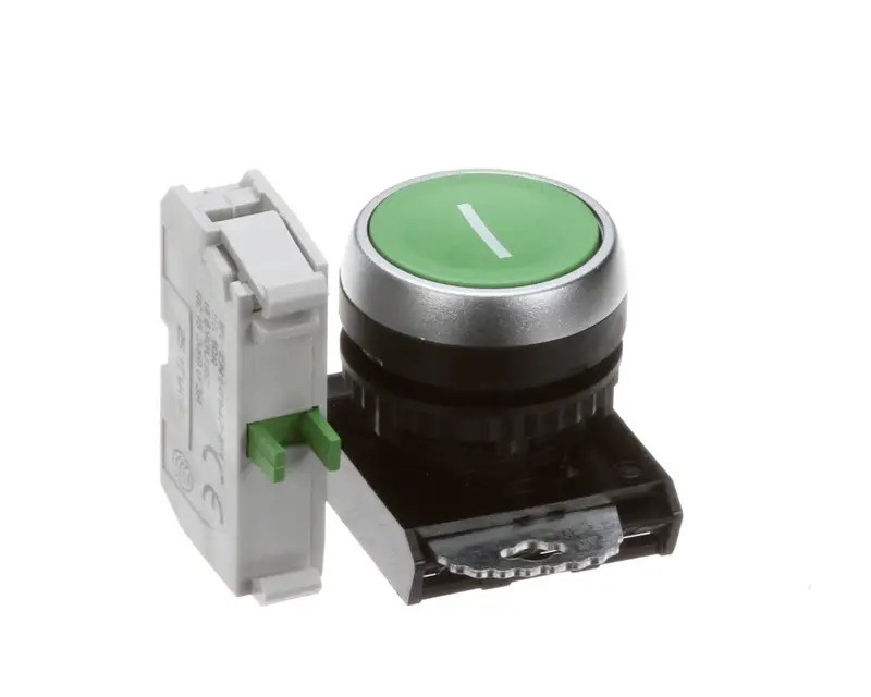 Hobart 00-478898 Switch, Start, Pushbutton, Green