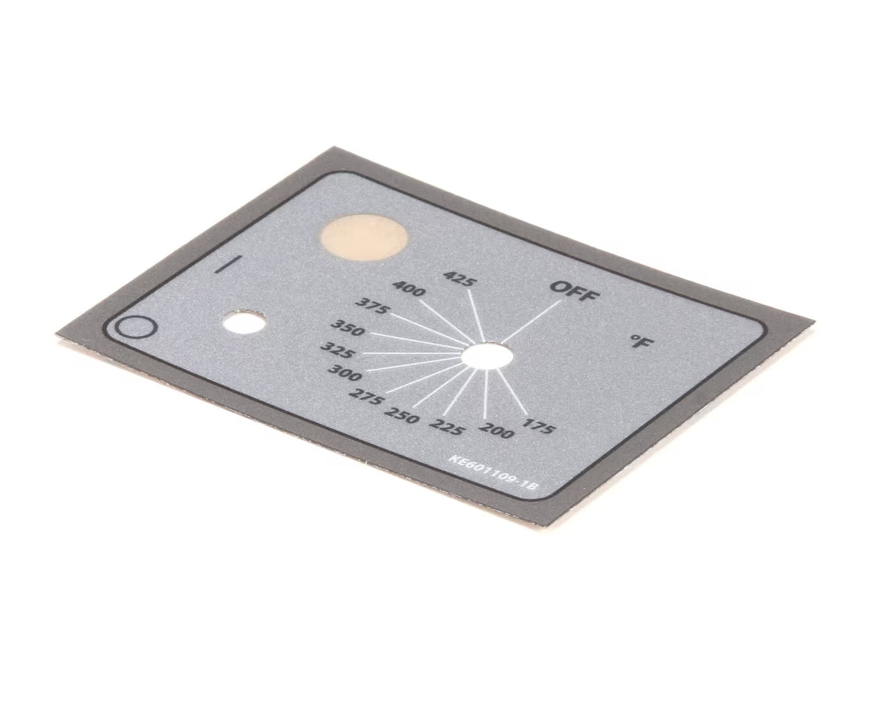 Cleveland SET15 Operating Label KE601109-1