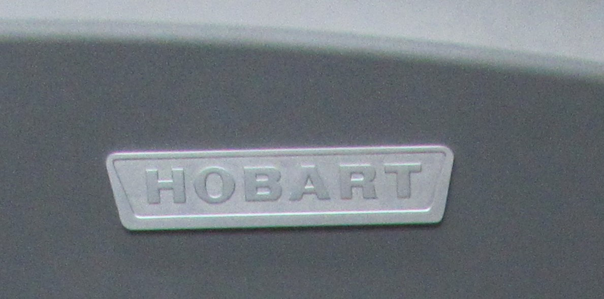 Hobart 00-938665 NAMEPLATE, HOBART SMALL