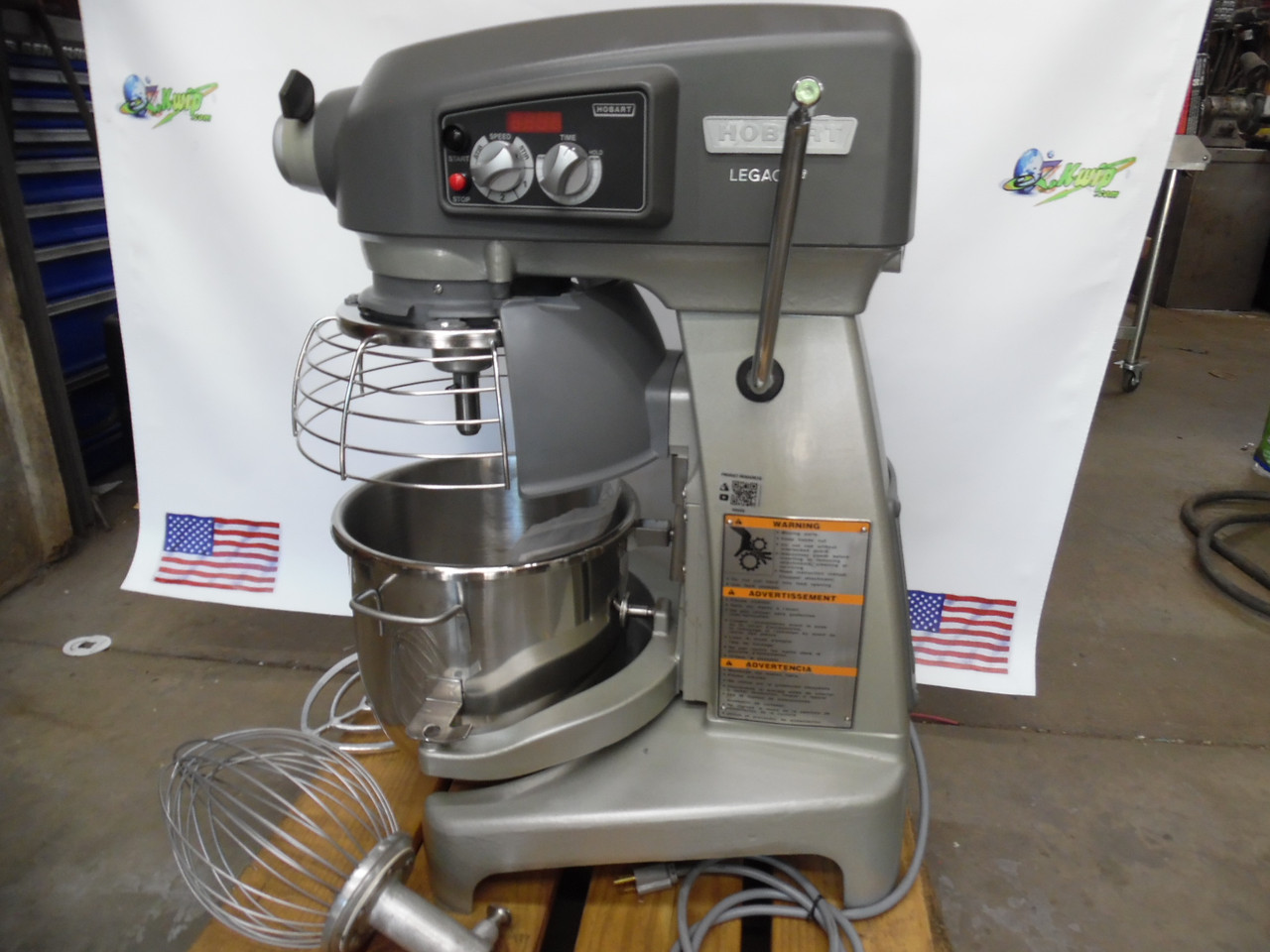 Hobart HL120-1STD 12 QT Dough Bakery Pizza Mixer New Open Box