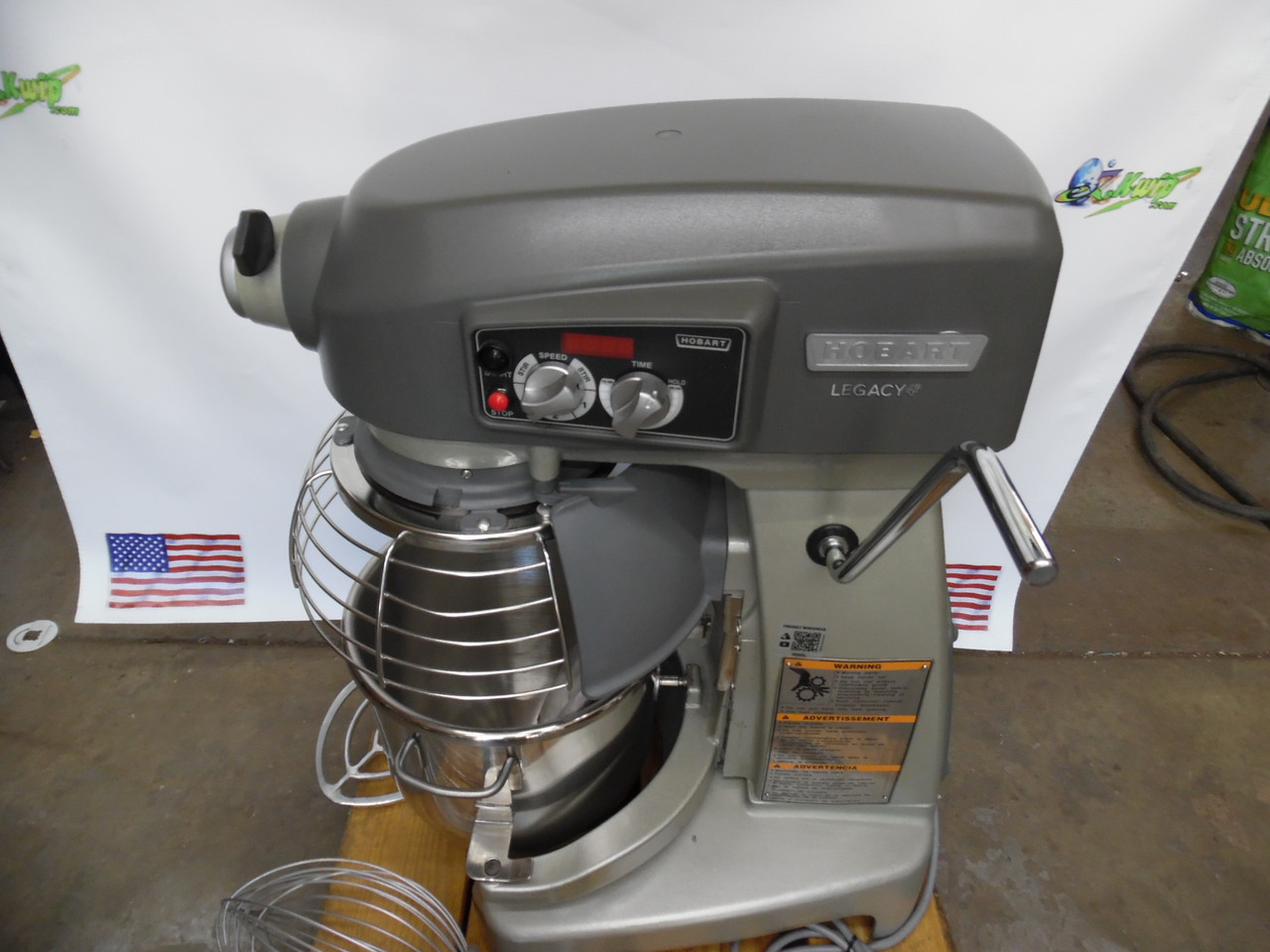 Hobart HL120-1STD 12 QT Dough Bakery Pizza Mixer New Open Box