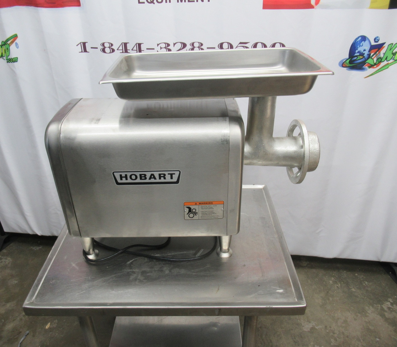 Hobart 4812 Meat Grinder Chopper 1/2 HP 120V