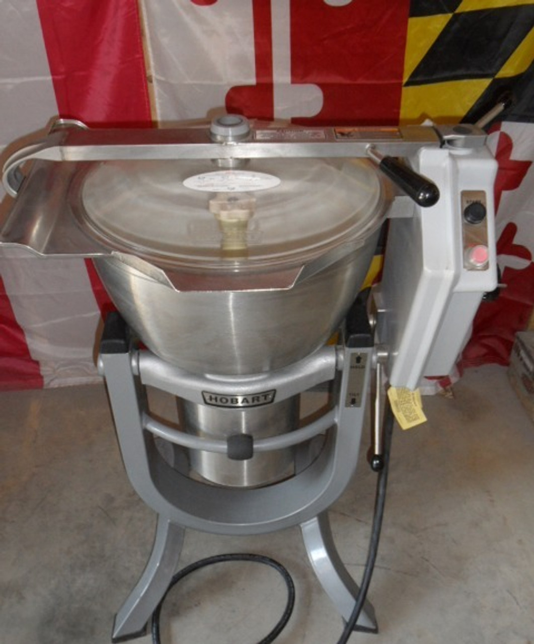 Hobart HCM 450 45 Qt Vertical Mixer Chopper School Low Use 