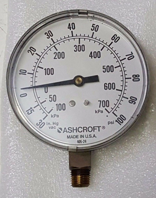 Southbend 0-30 Vac 0-100PSI Pressure Guage 6600280