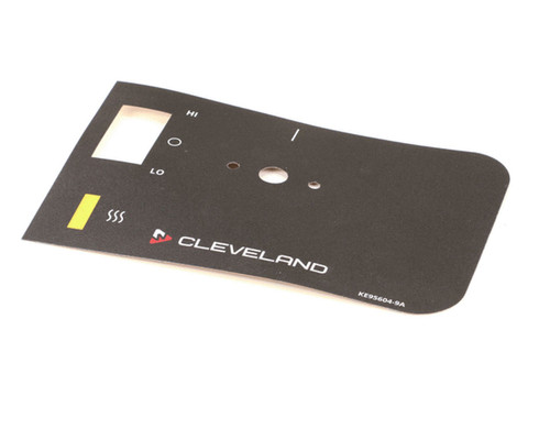 Cleveland Operating Label Overlay CLEKE95604-9