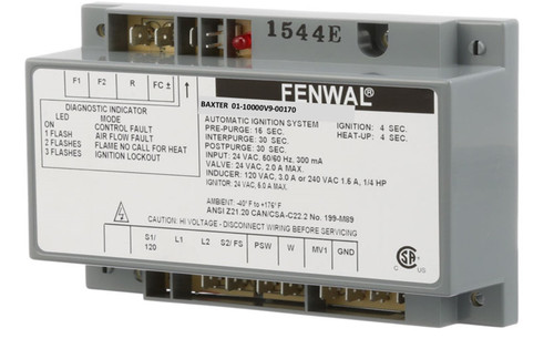 Baxter Oven Fenwal Ignition Control 01-1000V9-00170