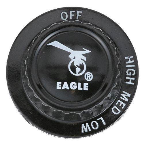 METAL MASTERS EAGLE- 302095 - KNOB 2 D, OFF-HI-MED-LO