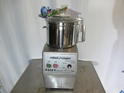 New Robot Coupe R602V Series E  115V Combo Food Processor Copper Cutter