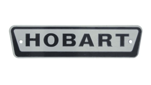 Hobart Metal Logo Plate HCM 300/450 117858-1
