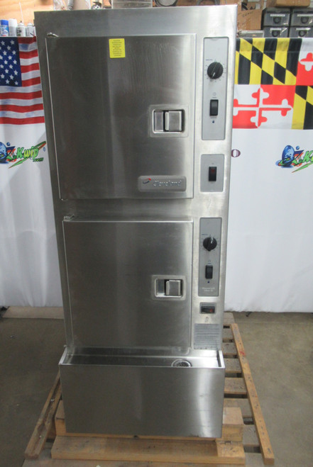 Cleveland 24CGA10.2 Nat Gas SS Double Convection Steamer