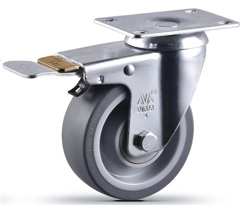 AM Manufacturing 621CA1 Swivel Caster with Brake, Each