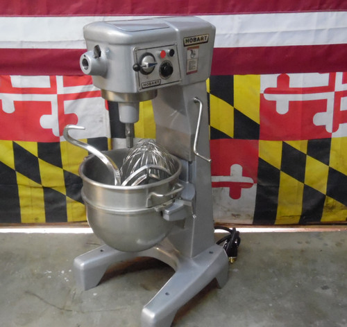 Very Nice Hobart D300 30 Qt Dough Bakery Pizza Mixer 3/4 HP 115V