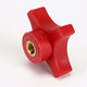 Berkel Meat Slicer Table Knob Red 4 Star Grip 808, 909, 919 01-402275-00622