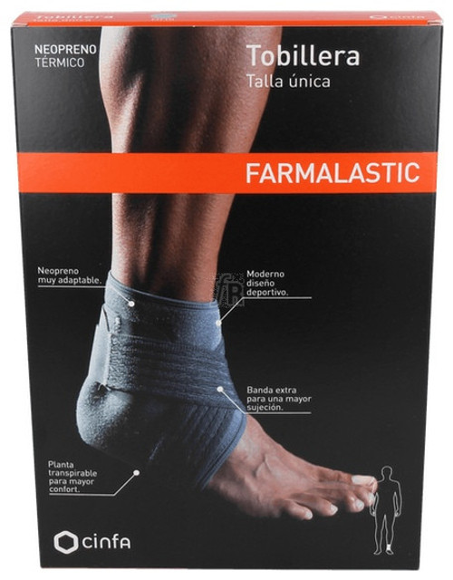 Tobillera farmalastic neopreno t- única