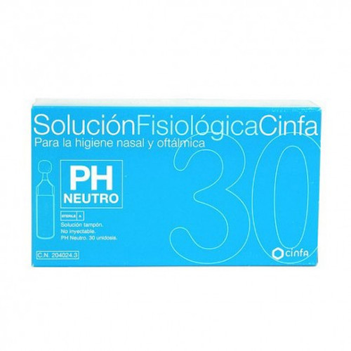 Cinfa suero fisiológico monodosis 5
