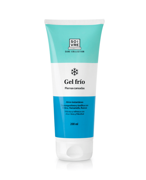 Soivre gel frío piernas cansadas