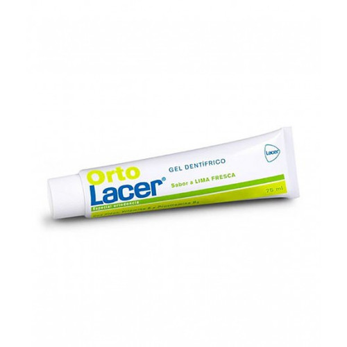 Ortolacer gel dentífrico 75 mL lima fresca