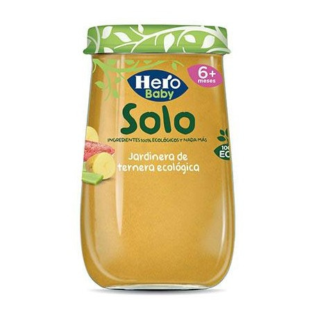 Hero baby solo eco ternera jardinera 190 g