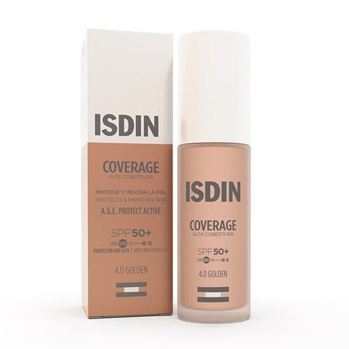 ISDIN FOTOPROTECTOR COVERAGE SPF 50+ COLOR 4.0 GOLDEN