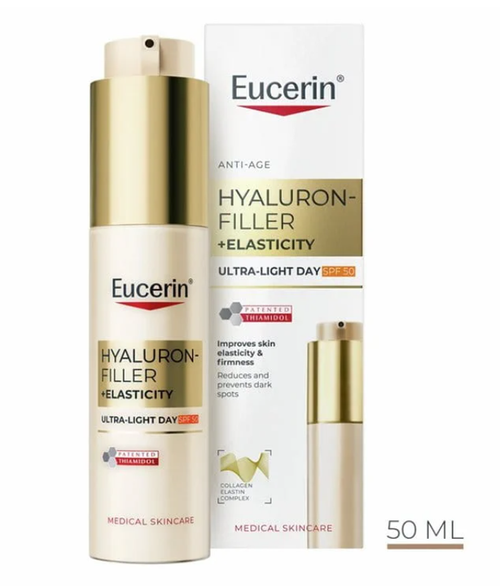 EUCERIN HYALURON ELASTICITY DIA ULTRALIGERA SPF50 50M