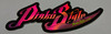 Hologram Pinku Style Sticker  3" x  1.23" x 2 set