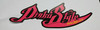 Matte Diecut Pinku Style Sticker 7.5" x  2.9"