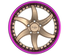 Pinku Style PS-Shinobi  2pc  Aluminum Forged Wheel 18" -  24"  4 set