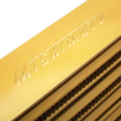 Mishimoto Universal Intercooler M-Line Eat Sleep Race Edition, All Gold