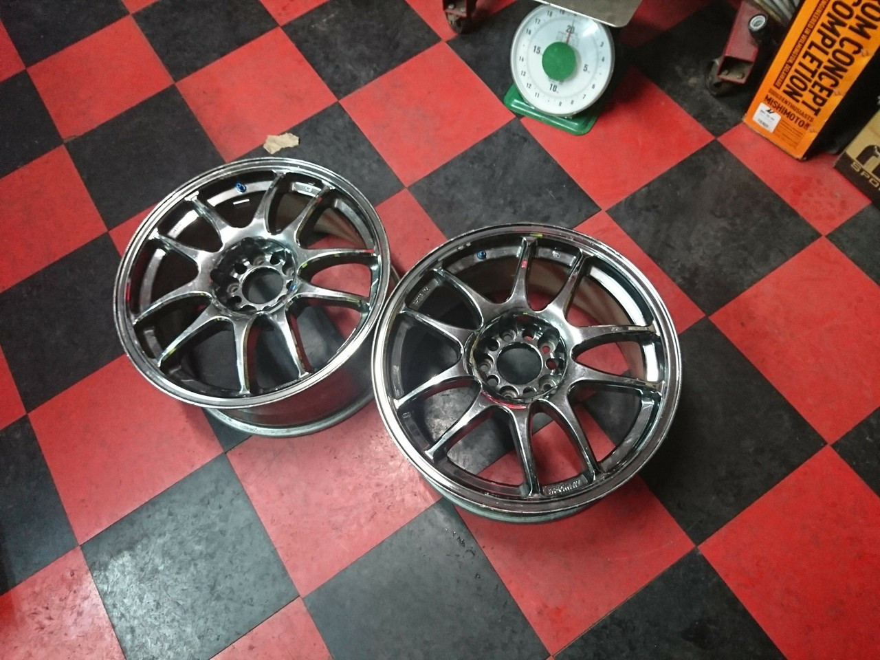 Work Emotion CR Kai 17x8 +32  5x114.3 PAIR ONLY!
