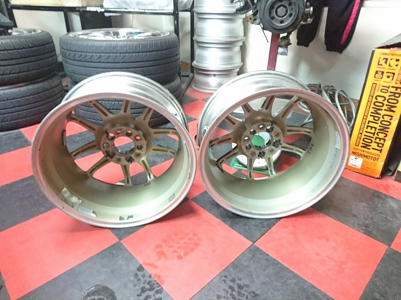 Work Emotion CR Kai 17x8 +32  5x114.3 PAIR ONLY!
