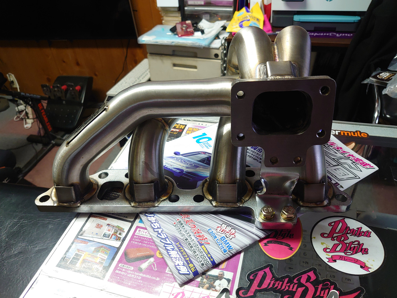 ISR Performance V2 Tubular Exhaust Turbo Manifold - Nissan SR20DET S13/S14