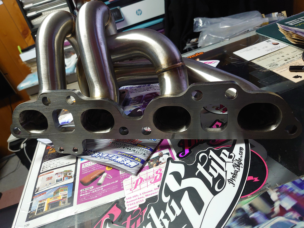 ISR Performance V2 Tubular Exhaust Turbo Manifold - Nissan SR20DET S13/S14
