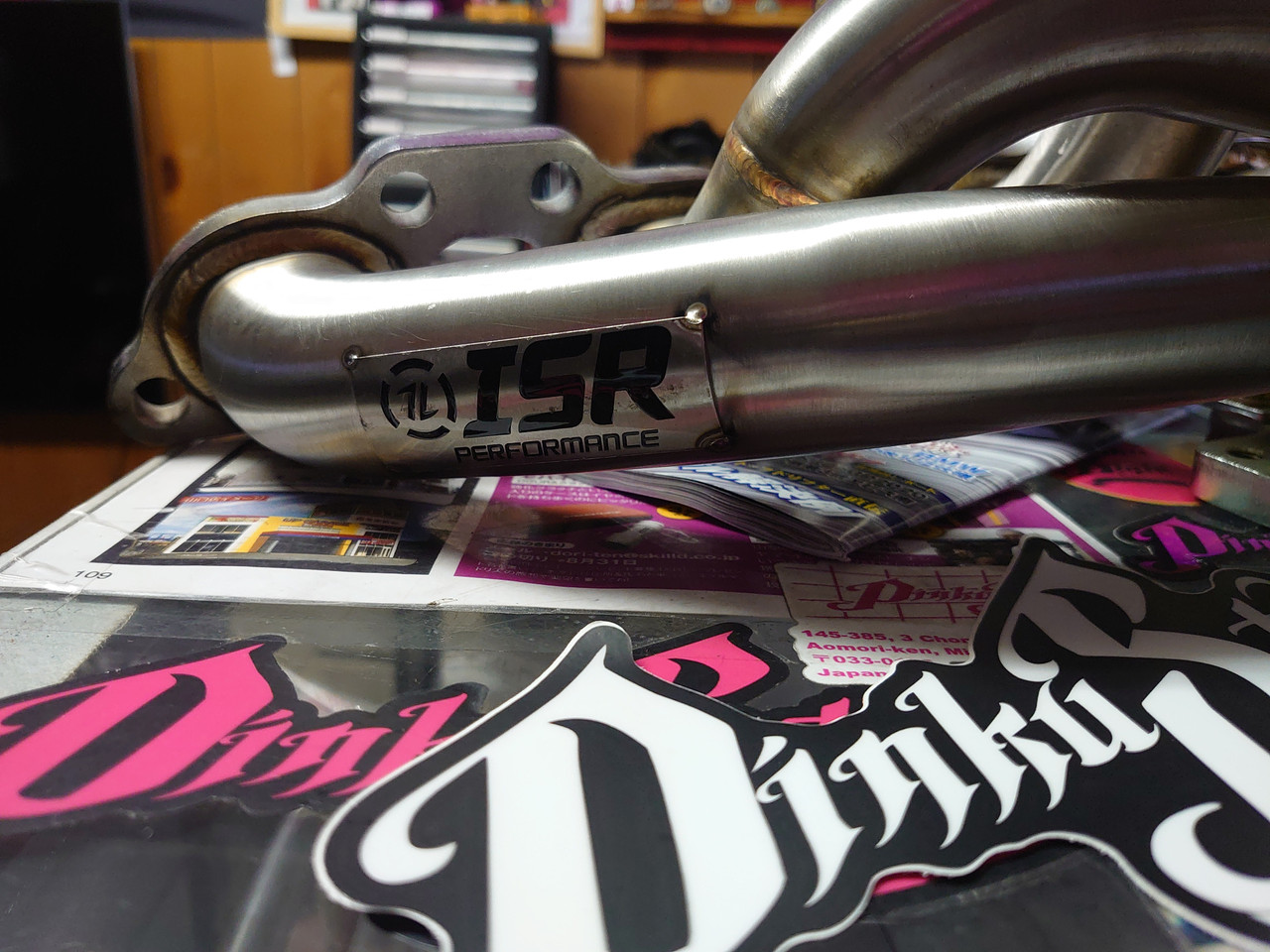 ISR Performance V2 Tubular Exhaust Turbo Manifold - Nissan SR20DET S13/S14