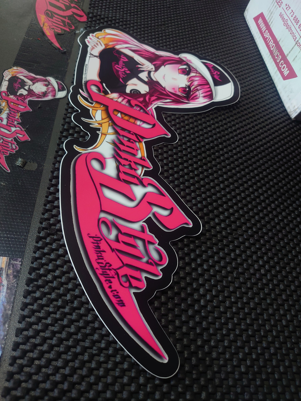 Pinku Style Momo Chan Large Kiss Cut  X 2 Set
