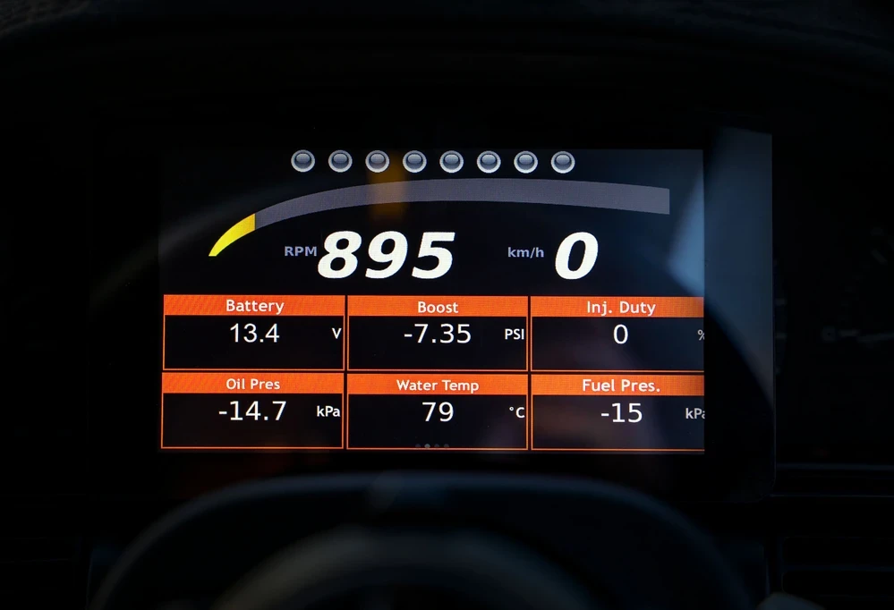 PowerTune Digital Dash 7" LCD  GPS 