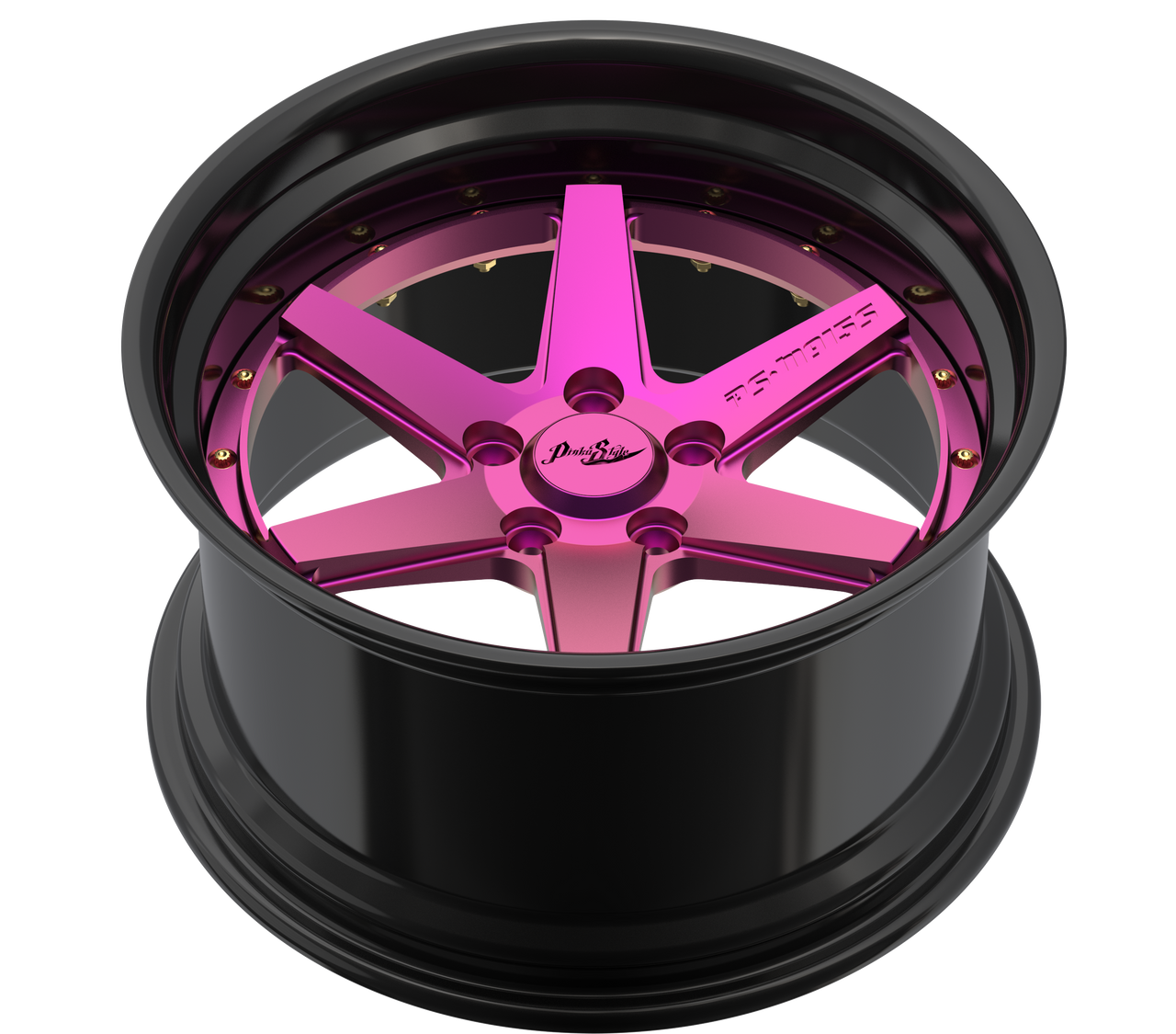Pinku Style PS-M915S  2pc  Aluminum Forged Wheel 18" -  24"  4 set