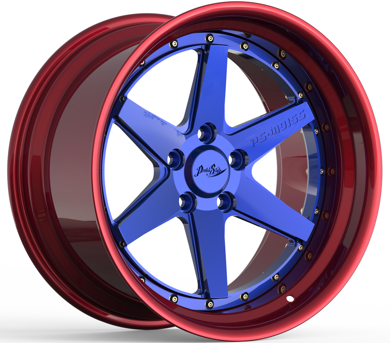 Pinku Style PS-M915S  2pc  Aluminum Forged Wheel 18" -  24"  4 set