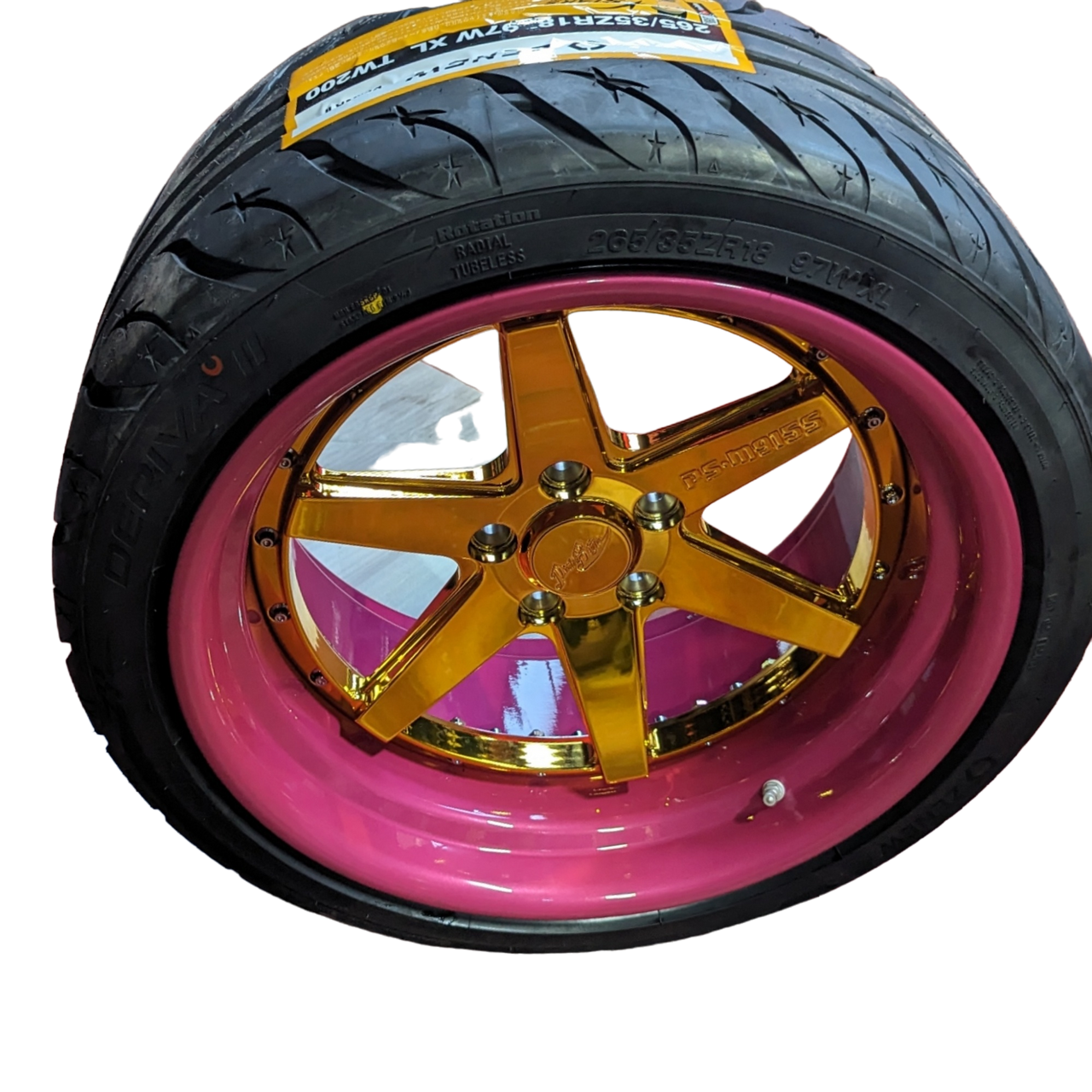 Pinku Style PS-M915S  2pc  Aluminum Forged Wheel 18" -  24"  4 set