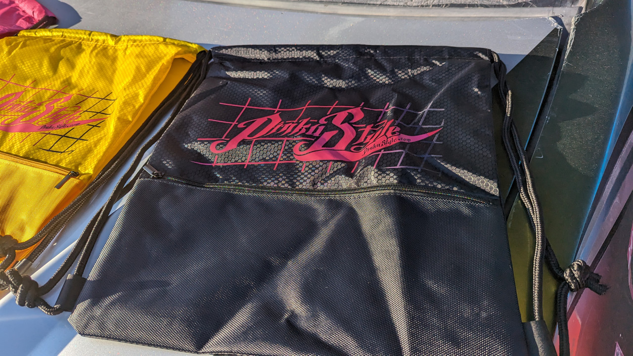 Pinku Style Draw String 600D Oxford Polyester Bag