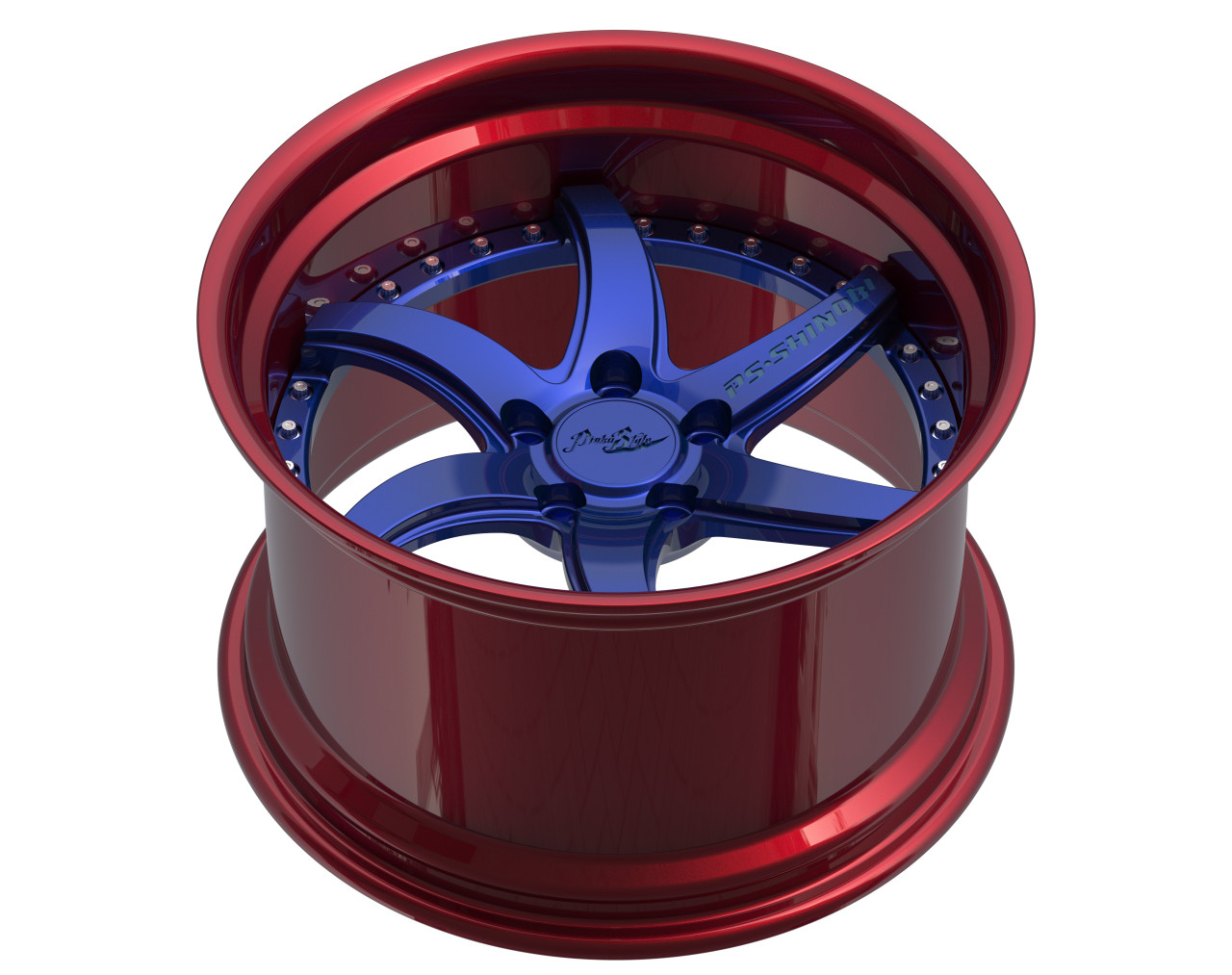 Pinku Style PS-Shinobi  2pc  Aluminum Forged Wheel 18" -  24"  4 set
